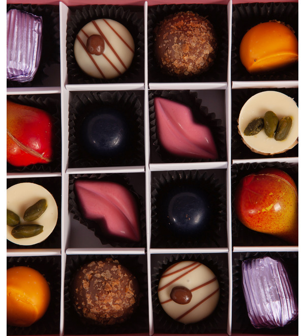 Конфеты ручной работы из бельгийского шоколада Чувственность – фото № 2