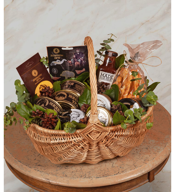 Gift basket In the forest glade – photo #1