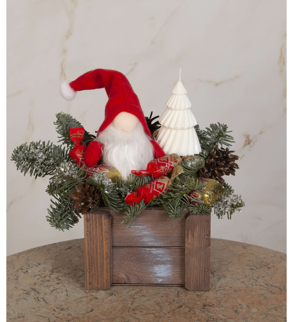 Подарочное кашпо Истории праздника – фото № 1