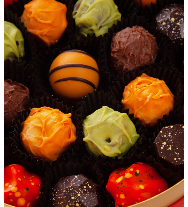 Конфеты ручной работы из бельгийского шоколада Фейерверк – фото № 2