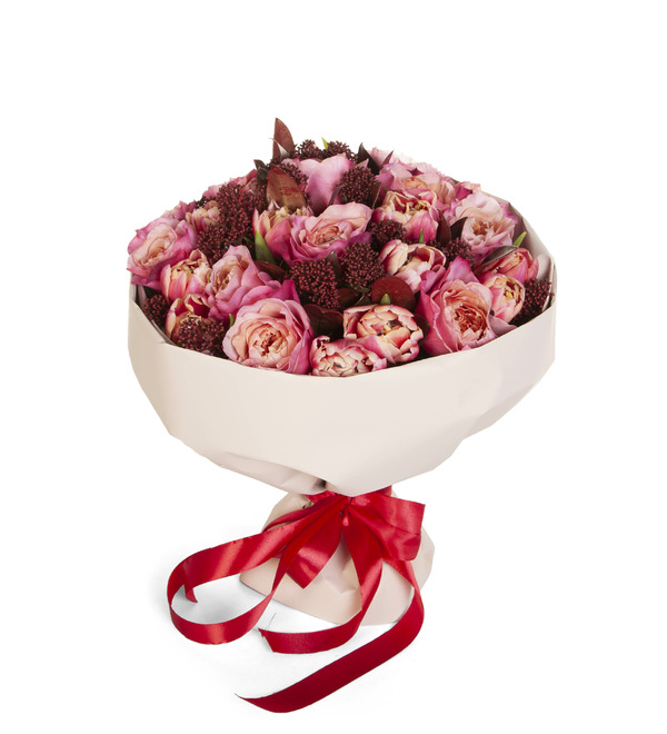 Букет-трио Розовый шарм – фото № 5