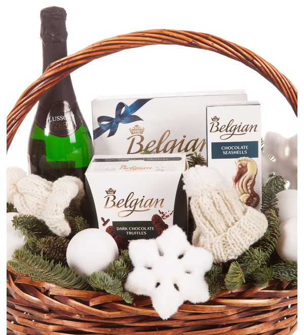 Подарочная корзина Снежки – фото № 2