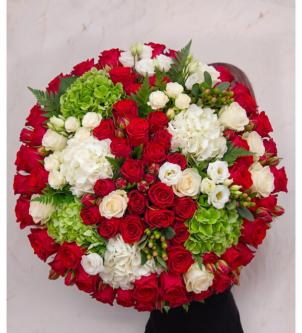 Bouquet-orchestra Fiery Heart – photo #1