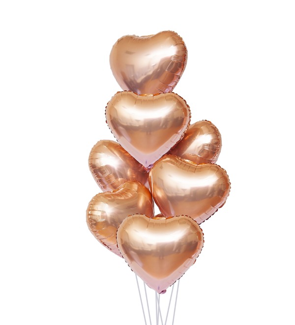 Bouquet of balloons Reciprocity (7 or 15 balloons) – photo #1