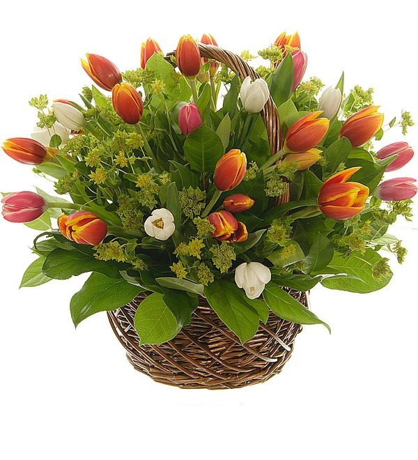 Композиция из 25 тюльпанов Самой восхитительной FI AT700 PER – фото № 3