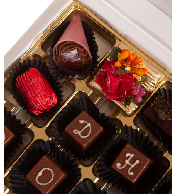 Handmade chocolates from premium chocolate Happy Birthday – photo #3