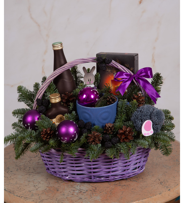 Подарочная корзина Очарование праздника – фото № 1