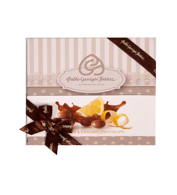 Pablo Garrigos Candied lemon in caramel chocolate 120 gr. – photo #1