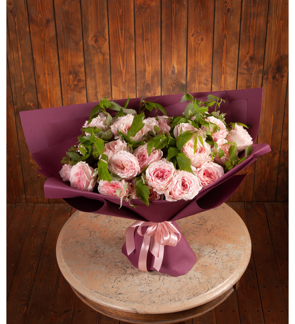 Букет-соло японских роз Tsumugi (15,25,35,51,75 или 101) – фото № 1
