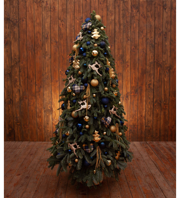 Christmas tree Snowballs (110, 150 or 200 cm) – photo #1