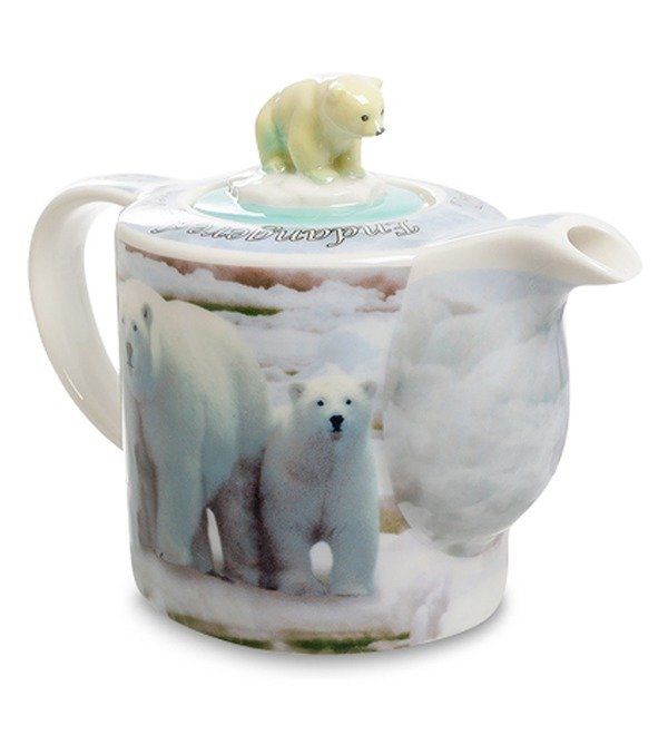 Teapot White Bears (Cardew design) – photo #2