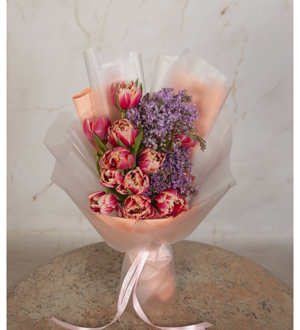 Букет-дуэт Весна для двоих – фото № 1