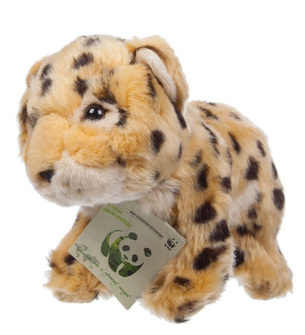 Мягкая игрушка Леопард WWF (20 см) – фото № 4
