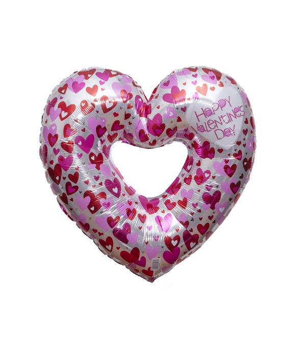 Воздушный шар Любовное сердце (55 см) – фото № 1