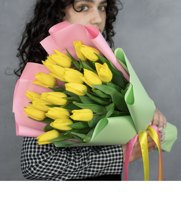 Букет Голди LFL733 KRA – фото № 3