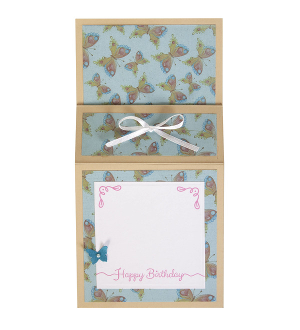 Открытка ручной работы С Днём Рождения OTK3768 – фото № 2