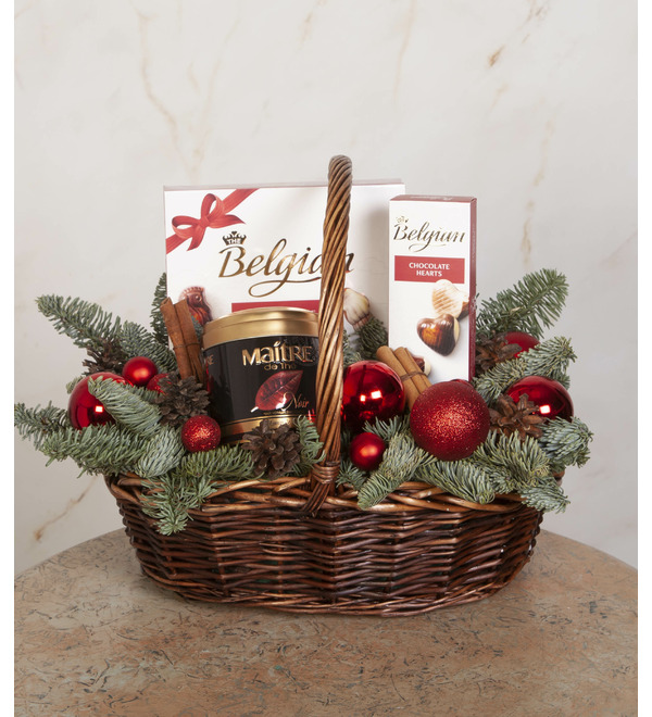 Подарочная корзина Новогодний сюрприз – фото № 1