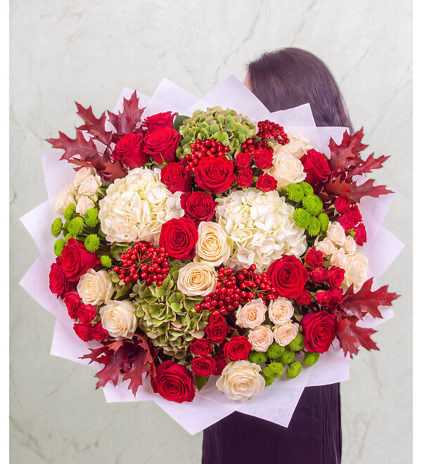 Bouquet-orchestra Crimson Waltz – photo #1