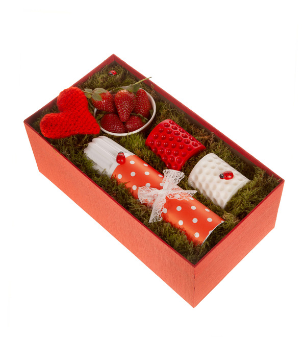 Gift Box Strawberries and Cream – photo #5