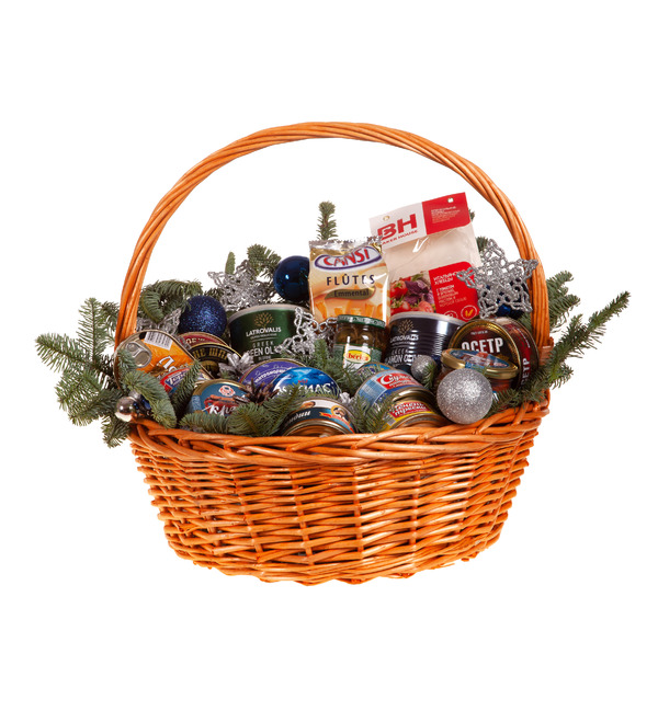 Gift basket Christmas table – photo #4
