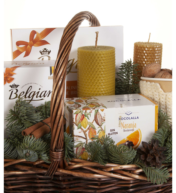 Подарочная корзина Праздничный десерт – фото № 2