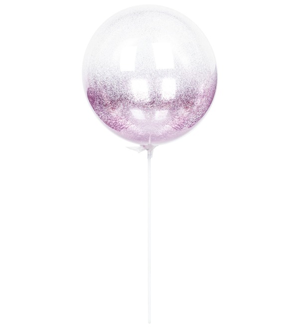 Эксклюзивный воздушный шар с глиттером – фото № 4