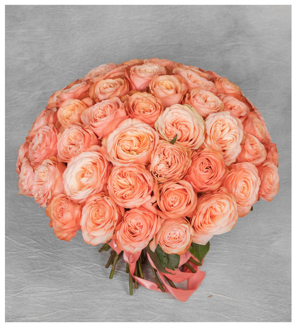 Bouquet of exclusive roses Kahala (51 or 101 roses) – photo #4