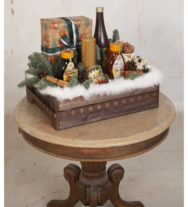 Подарочное кашпо Зимнее угощение – фото № 4