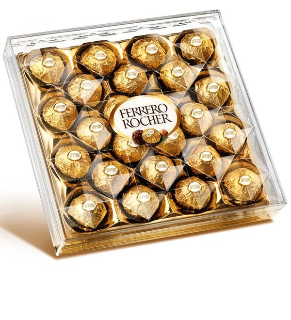 Шоколадные конфеты Ferrero Rocher подарочная упаковка, 300 г. KMN152 ST- – фото № 2