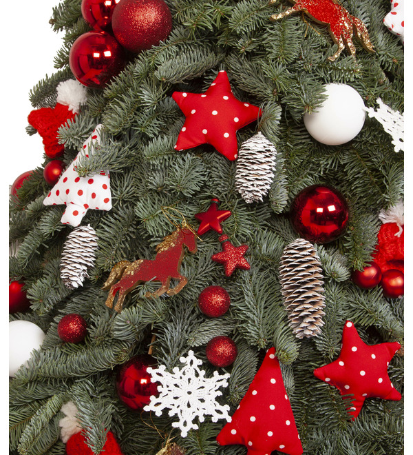 Ёлка премиум Огненная лошадь (110,150 или 200 см) – фото № 3