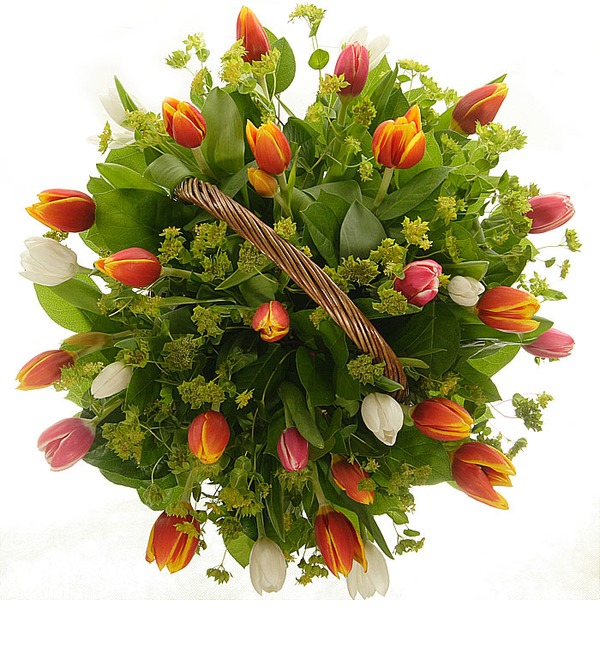 Композиция из 25 тюльпанов Самой восхитительной FI AT700 VUO – фото № 4