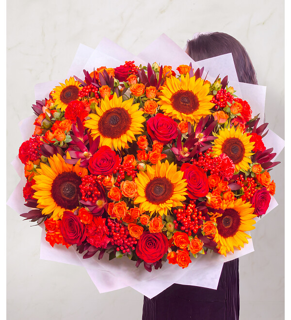 Bouquet-orchestra Plexus of the Sun – photo #1