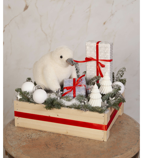 Подарочное кашпо Пингвинёнок – фото № 3