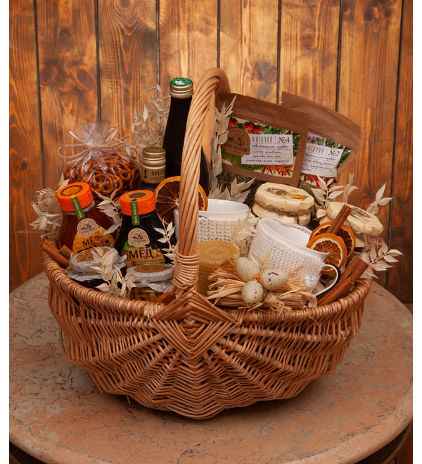 Подарочная корзина Сладкий день – фото № 1