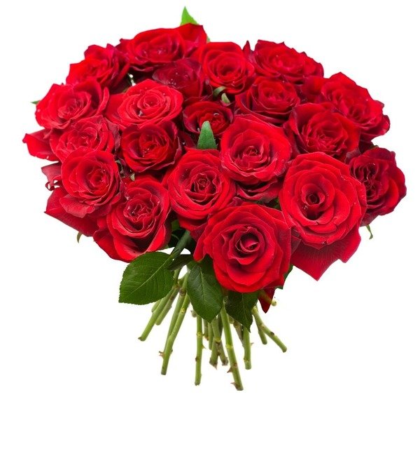 Букет с красными розами BZ13 SAO – фото № 1