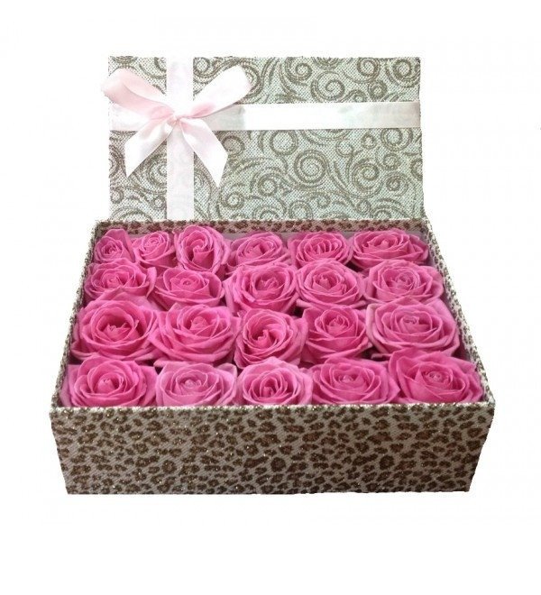 Коробка с розами Для любимой BC03804 LIP – фото № 1