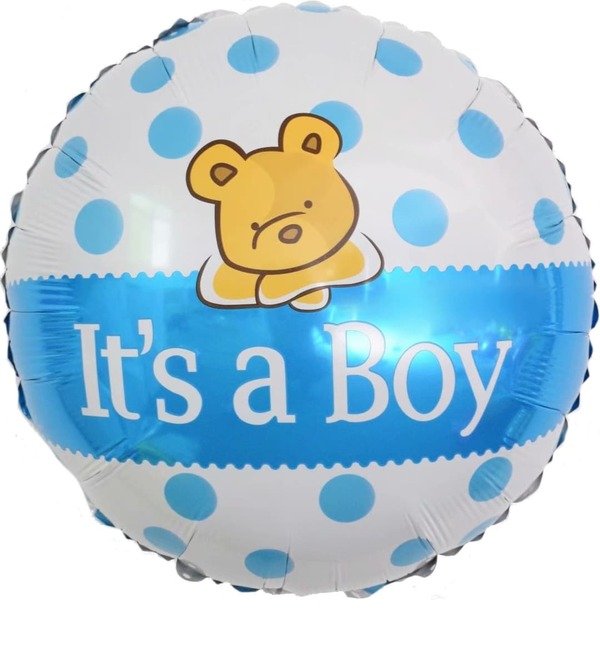 Balloon Happy Birthday Baby! (46 cm) – photo #1