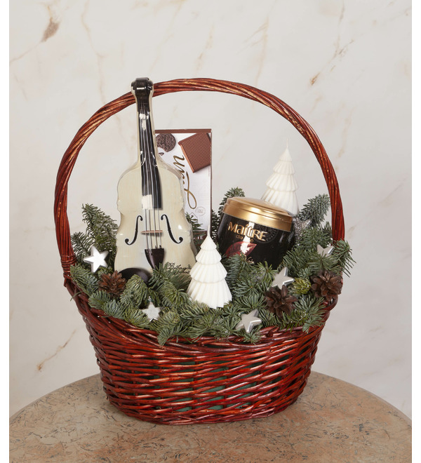 Подарочная корзина Музыка праздника – фото № 1