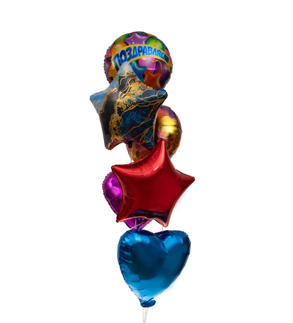 Bouquet of balloons Congratulations! – photo #1