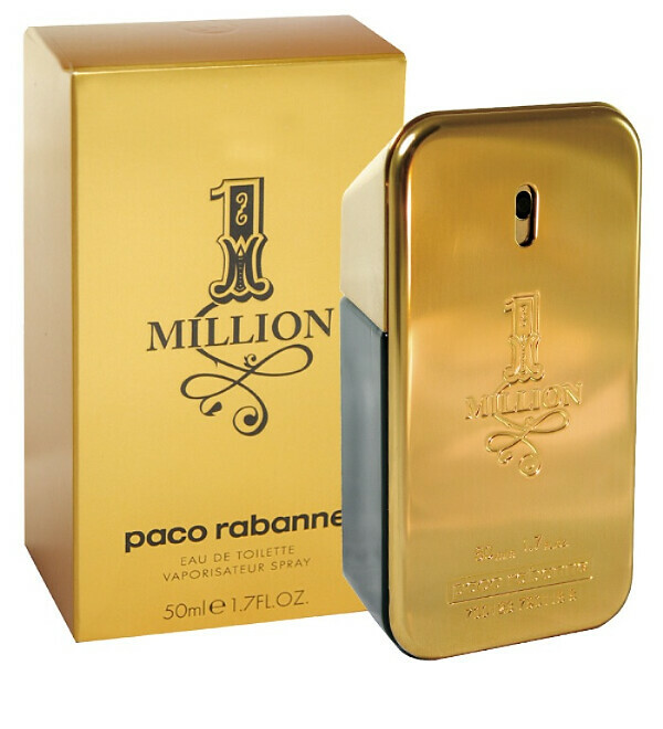 Туалетная вода для мужчины Paco Rabanne  1 Million (50мл) М – фото № 1