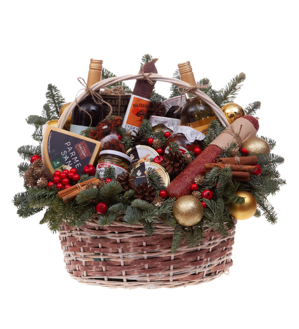 Gift basket New Years snacks – photo #5