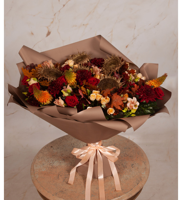 Bouquet-orchestra Golden Autumn – photo #1