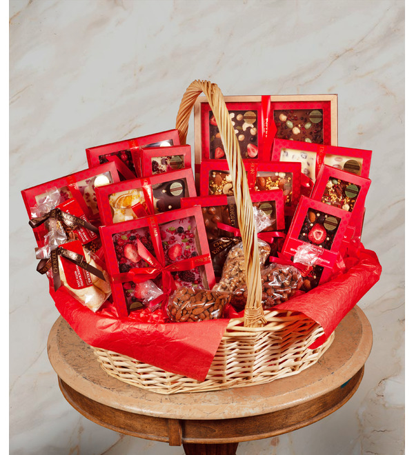 Gift basket Aroma of chocolate – photo #1