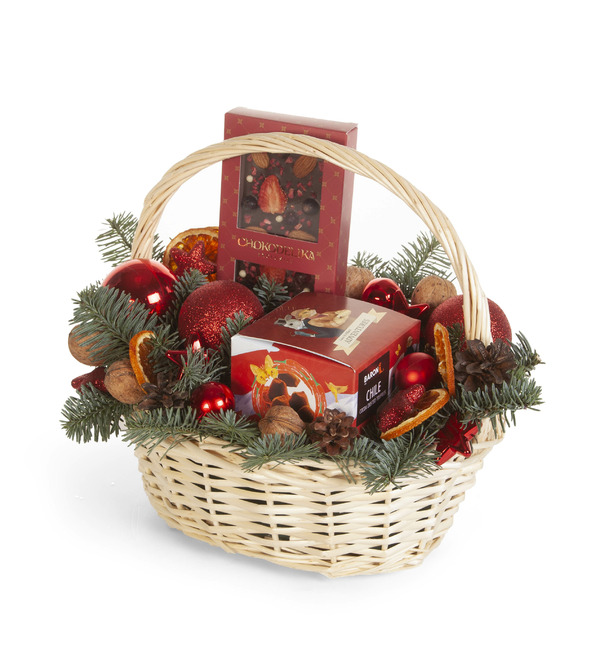 Подарочная корзина В красном наряде – фото № 5