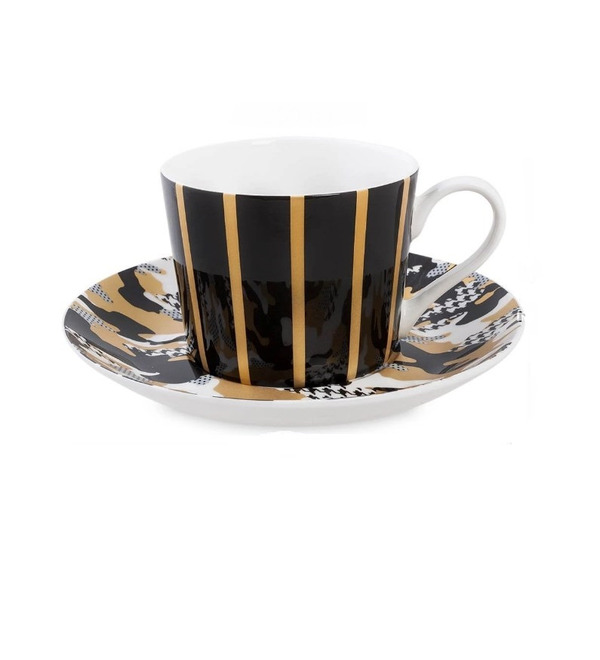 Cup and saucer Camouflage (Stechcol) – photo #1