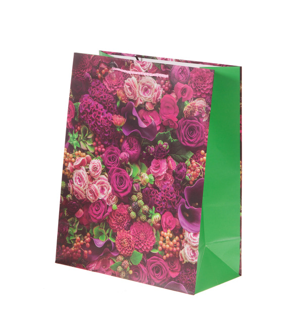 Gift bag medium Sea of ​​flowers – photo #1