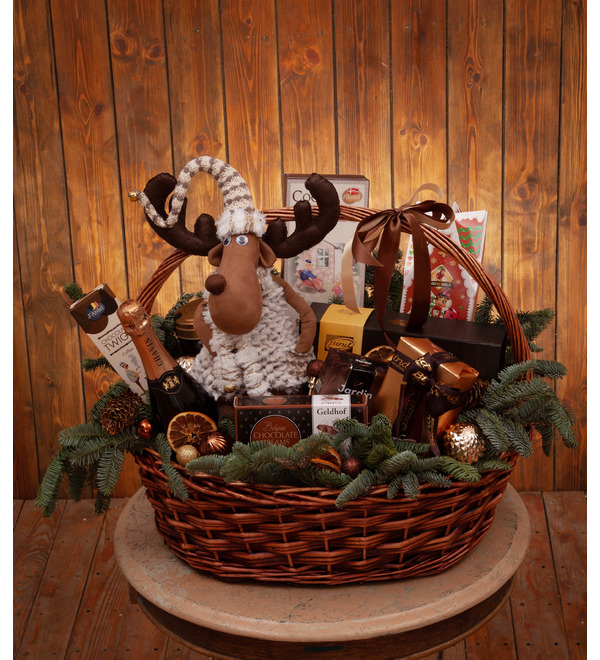 Gift basket Happy Christmas – photo #1