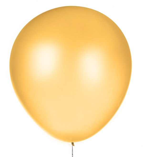 Воздушный шар Яркое золото (76 см) – фото № 1