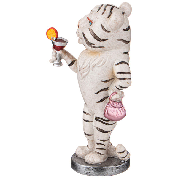 Figurine Tigger with cocktail – photo #2