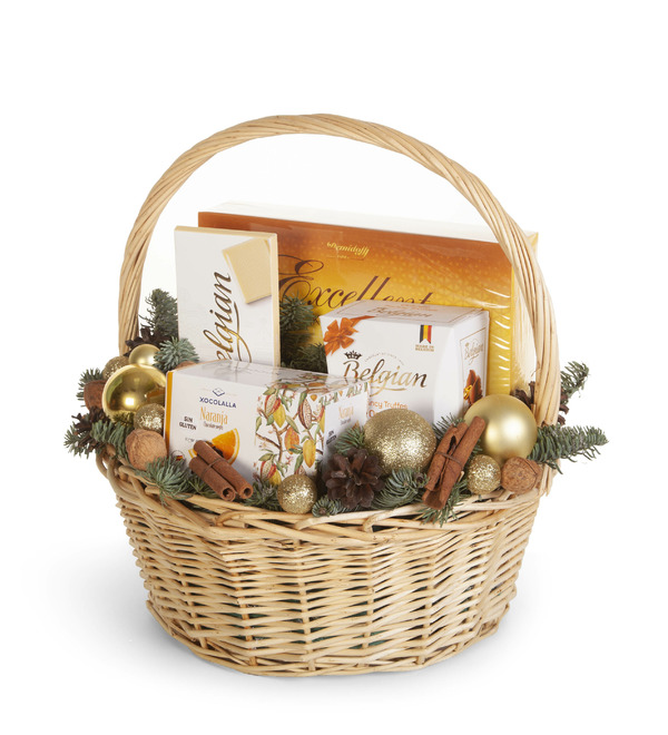 Подарочная корзина Золото праздника – фото № 5